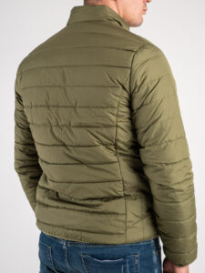 ONLY&SONS Piumino di mezza stagione con collo a coreana BRON 22025686 Winter Moss (1)
