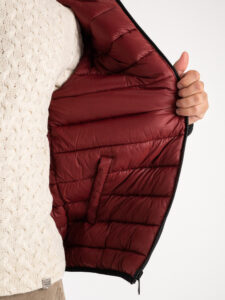 OVER-D Bomber reversibile con cappuccio OE1F2W3J02 NeroBordeaux (4)
