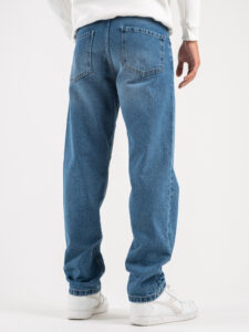OVER-D Jeans lavaggio medio baggy LONDRA OE1F2W3D18 Azzurro5
