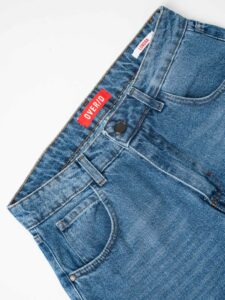 OVER-D Jeans lavaggio medio baggy LONDRA OE1F2W3D18 Azzurro8