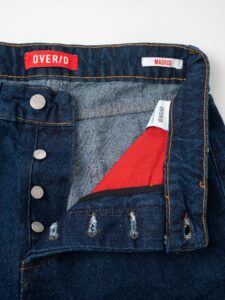OVER-D Jeans lavaggio scuro regular MADRID OE1F2W3D21 Blu1