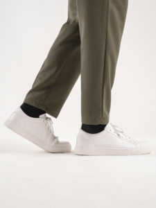 OVER-D Sneakers basse sportive Made In Italy OE1F2W3E01 Bianco