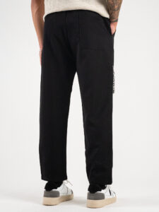 Pantalaccio corto alla caviglia con coulisse e catenella removibile ARSENAL Nero6