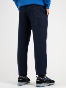 Pantalaccio corto alla caviglia con coulisse e catenella removibile MAN CITY INV Blu (1)