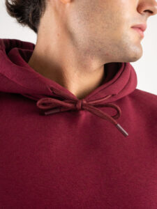 SUPERCULTURE Felpa con cappuccio felpata t.unita con logo sul polso JOY-Z Bosco7