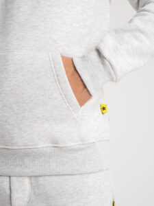 SUPERCULTURE Felpa con cappuccio felpata t.unita con logo sul polso JOY-Z Nike4