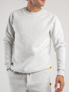 SUPERCULTURE Felpa girocollo felpata t.unita con logo sul polso TEDDY-Z Nike2