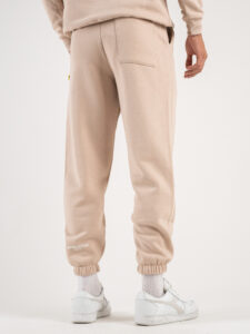SUPERCULTURE Pantalone tuta con polsini JOG-Z Avorio4