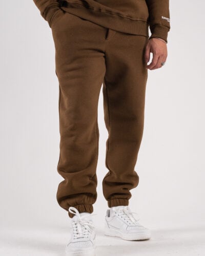 SUPERCULTURE Pantalone tuta con polsini JOG Z Cioccolato1 Nuovi Arrivi