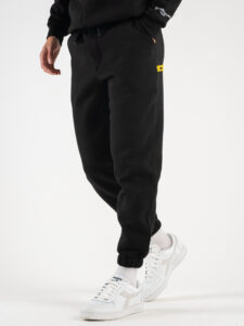 SUPERCULTURE Pantalone tuta con polsini JOG-Z Nero2
