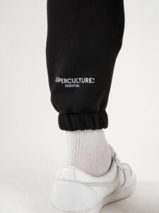 SUPERCULTURE Pantalone tuta con polsini JOG-Z Nero5