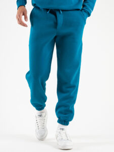 SUPERCULTURE Pantalone tuta con polsini JOG-Z Ottanio2