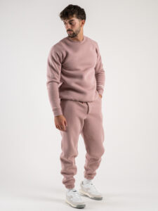 SUPERCULTURE Pantalone tuta con polsini JOG-Z Polvere5