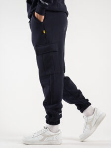 SUPERCULTURE Pantalone tuta con polsini e tasconi laterali POSER-Z Blu3