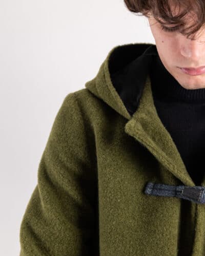 Cappotto con alamari hot sale