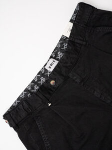 BERNA Pantalone basico invernale con pences 233194 Nero (7)