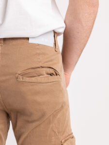 BERNA Pantalone slim con tasconi laterali 233099 Biscotto5