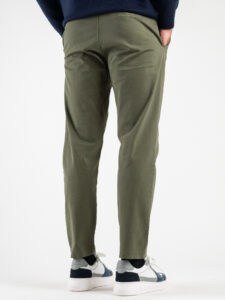 ESTASI Pantalone comodissimo con pinces ed elastico in vita BECKHAM INV Quebec (5)