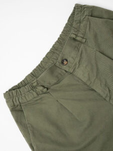 ESTASI Pantalone comodissimo con pinces ed elastico in vita BECKHAM INV Quebec (6)