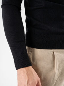 GIANNI LUPO Lupetto basico GL0032S Black (1)