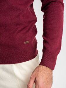GIANNI LUPO Lupetto basico GL0032S Bordeaux (1)