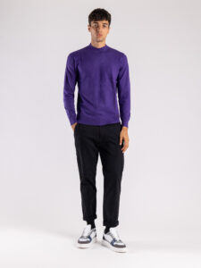 GIANNI LUPO Lupetto basico GL0032S Viola (2)