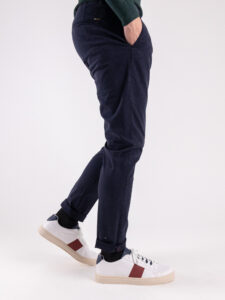 GIANNI LUPO Pantalone chinos in cotone pesante TAHOMA Navy (4)