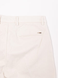 GIANNI LUPO Pantalone chinos in cotone pesante TAHOMA Panna (5)