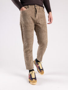 GIANNI LUPO Pantalone in velluto a coste GL6227Q Cammello (2)