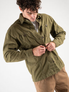 IMPERIAL Giacchetta sahariana con tasche frontali C1BJGCW6CF Verde Militare4