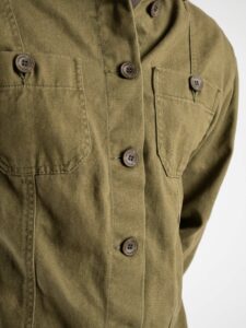 IMPERIAL Giacchetta sahariana con tasche frontali C1BJGCW6CF Verde Militare5