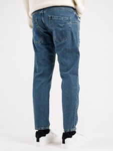 IMPERIAL Jeans morbido, strappato con toppe colorate P5407WP05 Blu Denim (1)