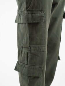 Jeans tasconato con gamba morbida PT266 Militare6