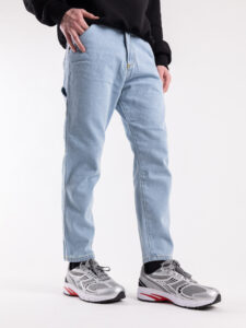 MOD Jeans work senza rotture con tasche laterali 140 Azzurro (1)