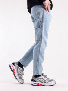 MOD Jeans work senza rotture con tasche laterali 140 Azzurro (5)