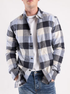 ONLY&SONS Camicia in flanella a quadri GUDMUND 3T 22020301 Eventide (2)