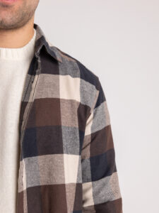 ONLY&SONS Camicia in flanella a quadri GUDMUND 3T 22020301 Hot Fudge (3)