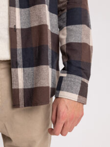ONLY&SONS Camicia in flanella a quadri GUDMUND 3T 22020301 Hot Fudge (4)