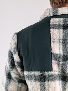 ONLY&SONS Giacchetta orsacchiotto foderata con con collo alto,zip e inserti in nylon JIM Silver LiningDarkest Sp (6)