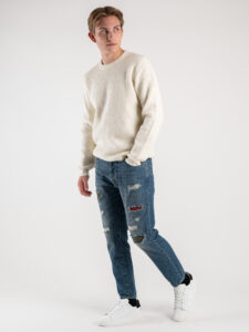ONLY&SONS Maglione girocollo TEGAN REG 5 Cloud dancer (2)
