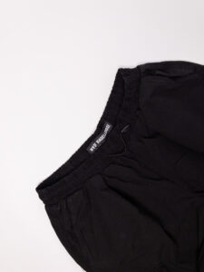 VDR Pantalone cargo molto ampio con tasconi,coulisse in vita e sulla caviglia 14140 Nero (1)