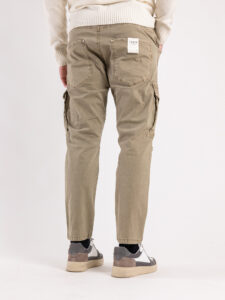 BERNA Pantalone con tasconi frontali 223014 Beige6