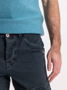 BERNA Pantalone con tasconi frontali 223014 Blu2