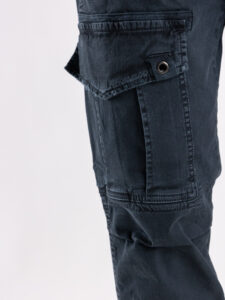 BERNA Pantalone con tasconi frontali 223014 Blu3