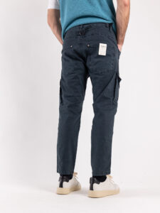 BERNA Pantalone con tasconi frontali 223014 Blu5