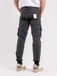 BERNA Pantalone con tasconi frontali 223014 Grigio5
