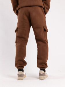 Completo tuta felpato con felpa cappuccio + pantalone con tasconi KANYE Caffè7
