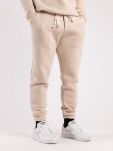Completo tuta felpato con felpa girocollo + pantalone con polsini DRAKE inv Beige (1)