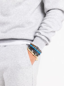Completo tuta felpato con felpa girocollo + pantalone con polsini DRAKE inv Grigio Nike4