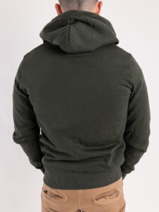 GIANNI LUPO Felpa cappuccio con zip GL2006F Militare5